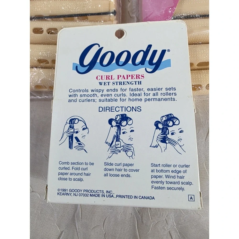 Soft 'N Style Cold Wave Rods TWO Dozen NEW SEALED And‎ Goody Papers